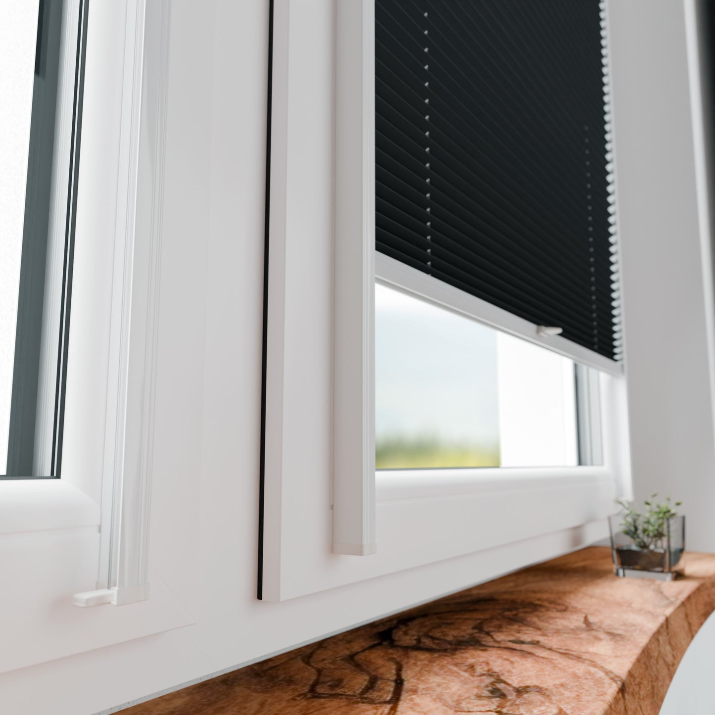 Schienen-Thermo-Plissee